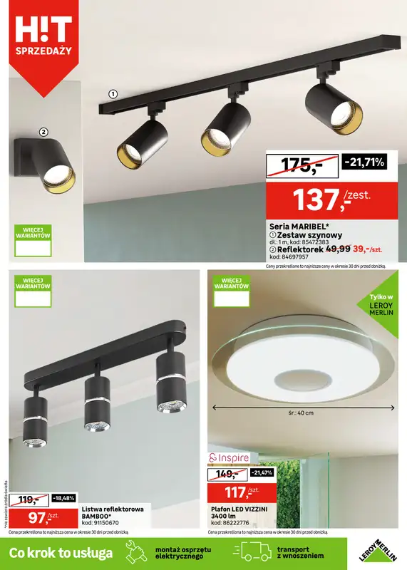 Leroy Merlin - gazetka promocyjna Gazetka od wtorku 30.12 do wtorku 27.01 - strona 17