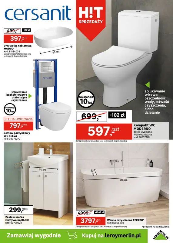 Leroy Merlin - gazetka promocyjna Gazetka od wtorku 30.12 do wtorku 27.01 - strona 9