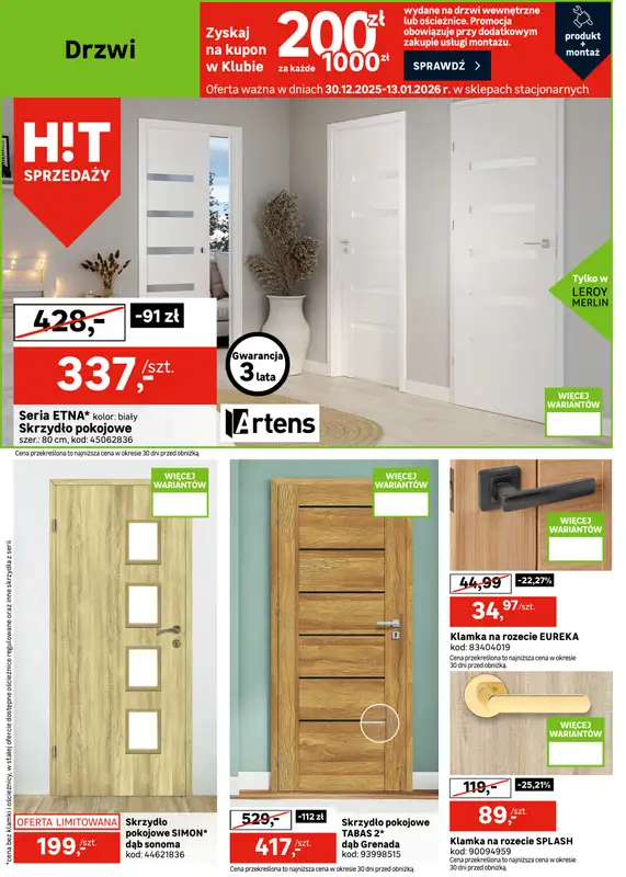 Leroy Merlin - gazetka promocyjna Gazetka od wtorku 30.12 do wtorku 27.01 - strona 24