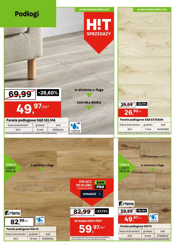 Leroy Merlin - gazetka promocyjna Gazetka od wtorku 30.12 do wtorku 27.01 - strona 22