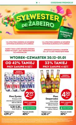 Żabka - gazetka promocyjna Gazetka od wtorku 30.12 do wtorku 13.01 - strona 2