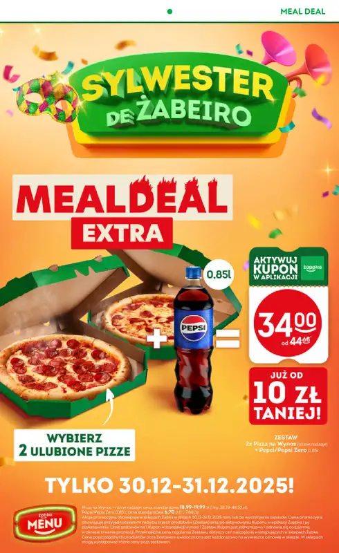 Żabka - gazetka promocyjna Gazetka od wtorku 30.12 do wtorku 13.01 - strona 5