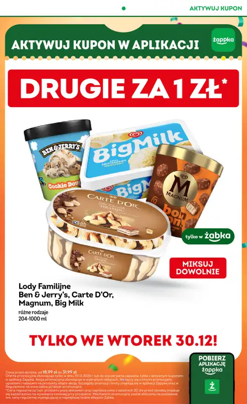 Żabka - gazetka promocyjna Gazetka od wtorku 30.12 do wtorku 13.01 - strona 4