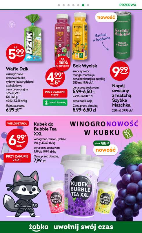 Żabka - gazetka promocyjna Gazetka od wtorku 30.12 do wtorku 13.01 - strona 43