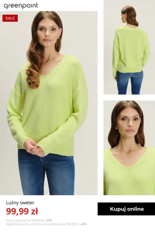 Greenpoint - gazetka promocyjna -50% na drugą sztukę! od wtorku 30.12  - strona 8