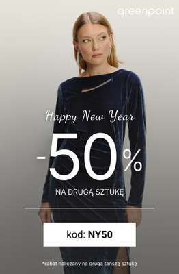 Greenpoint - gazetka promocyjna -50% na drugą sztukę! od wtorku 30.12 
