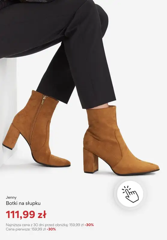 CCC - gazetka promocyjna Sezonowa WYPRZEDAŻ dla Niej od wtorku 30.12 do środy 07.01 - strona 5