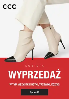 CCC - gazetka promocyjna Sezonowa WYPRZEDAŻ dla Niej od wtorku 30.12 do środy 07.01