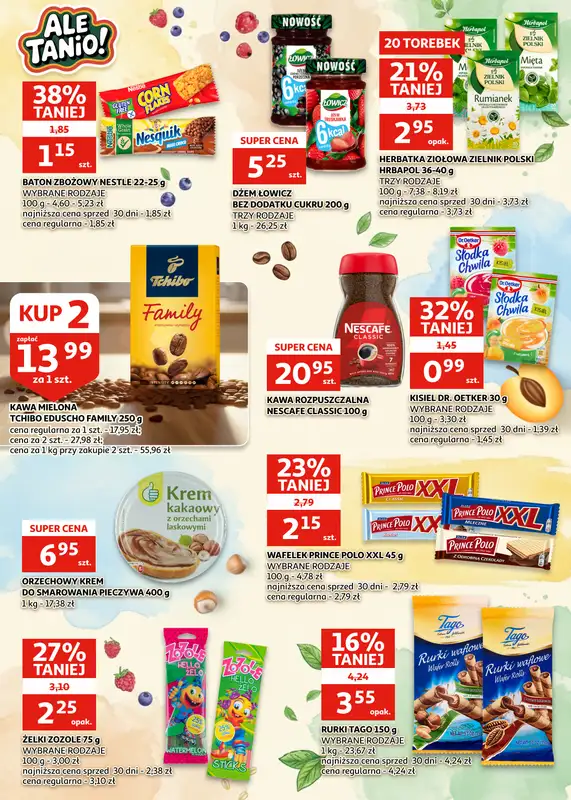 Auchan - gazetka promocyjna Gazetka Racibórz I Nowy Rok, nowe niższe ceny od piątku 02.01 do wtorku 13.01 - strona 21