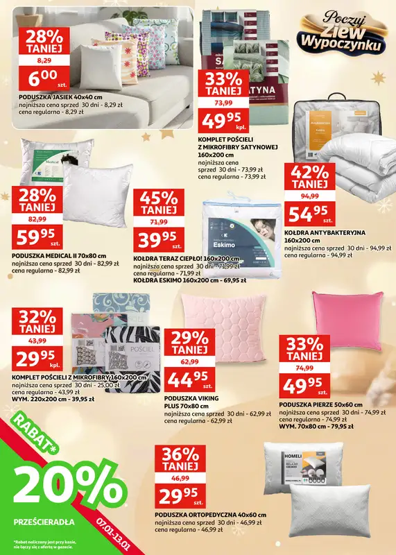 Auchan - gazetka promocyjna Gazetka Racibórz I Nowy Rok, nowe niższe ceny od piątku 02.01 do wtorku 13.01 - strona 31