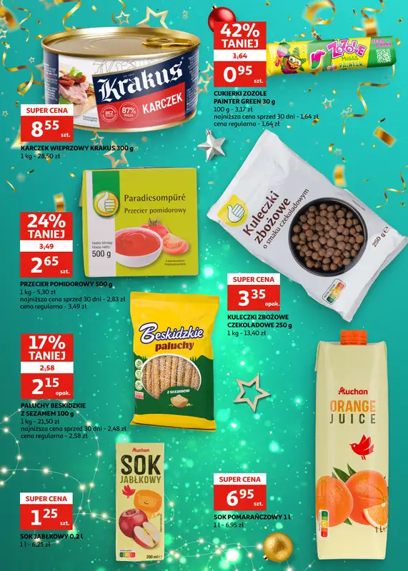 Auchan - gazetka promocyjna Gazetka Racibórz I Nowy Rok, nowe niższe ceny od piątku 02.01 do wtorku 13.01 - strona 23