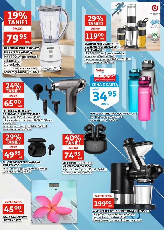 Auchan - gazetka promocyjna Gazetka Racibórz I Nowy Rok, nowe niższe ceny od piątku 02.01 do wtorku 13.01 - strona 28