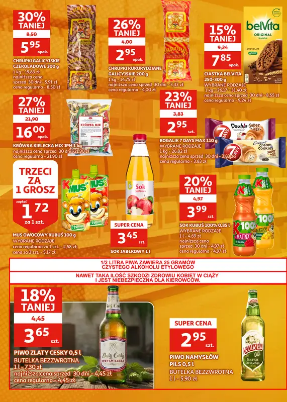 Auchan - gazetka promocyjna Gazetka Zielona Góra I Nowy Rok, nowe niższe ceny od piątku 02.01 do wtorku 13.01 - strona 5