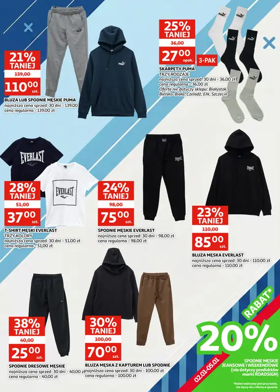 Auchan - gazetka promocyjna Gazetka Zielona Góra I Nowy Rok, nowe niższe ceny od piątku 02.01 do wtorku 13.01 - strona 30