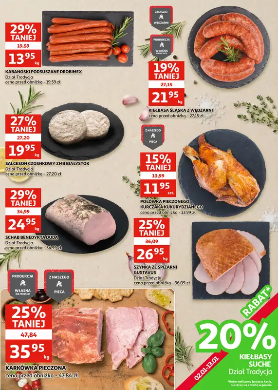 Auchan - gazetka promocyjna Gazetka Zielona Góra I Nowy Rok, nowe niższe ceny od piątku 02.01 do wtorku 13.01 - strona 10