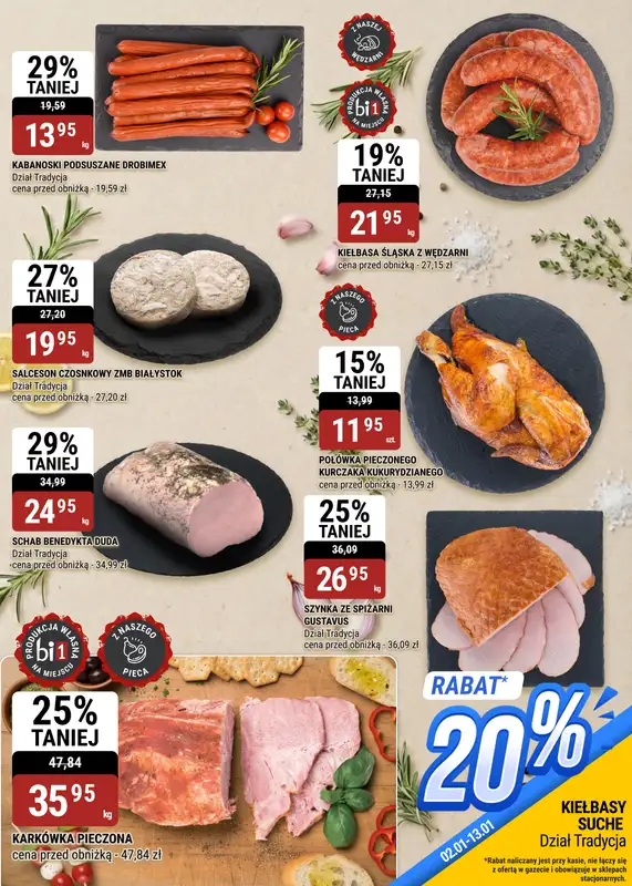 bi1 - gazetka promocyjna Gazetka Białystok I Nowy Rok, nowe niższe ceny od piątku 02.01 do wtorku 13.01 - strona 10