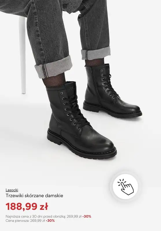 CCC - gazetka promocyjna Wyprzedaż na wszystkie trzewiki od wtorku 30.12  - strona 10