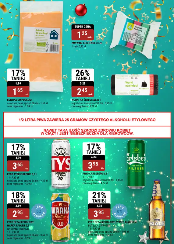 bi1 - gazetka promocyjna Gazetka Legnica I Nowy Rok, nowe niższe ceny od piątku 02.01 do wtorku 13.01 - strona 24