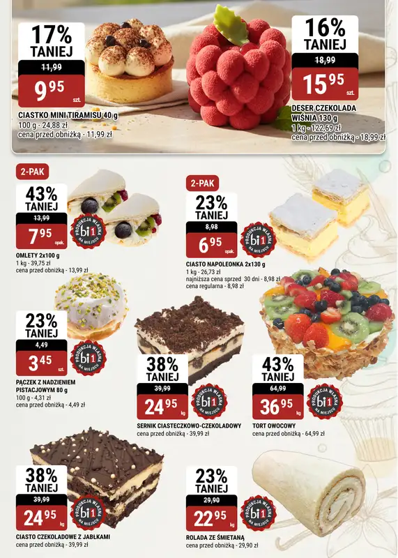 bi1 - gazetka promocyjna Gazetka Rzeszów I Nowy Rok, nowe niższe ceny od piątku 02.01 do wtorku 13.01 - strona 14