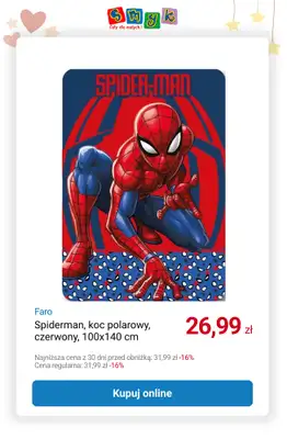 Smyk - gazetka promocyjna Do -50% na dziecięce tekstylia od wtorku 30.12 do poniedziałku 12.01 - strona 6