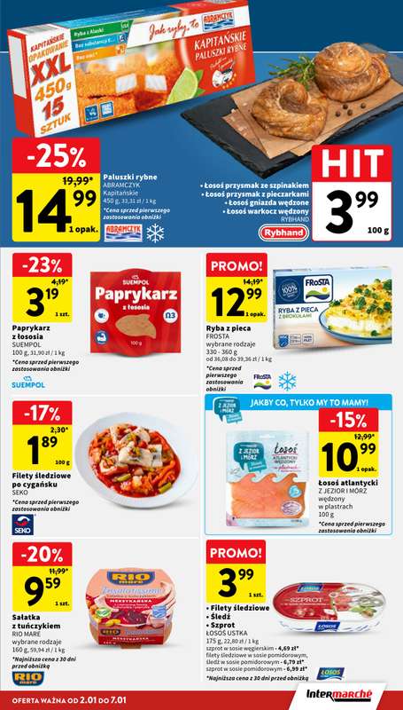 Intermarche - gazetka promocyjna Gazetka od piątku 02.01 do środy 07.01 - strona 19
