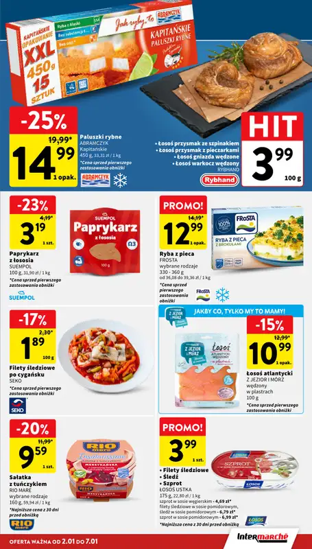 Intermarche - gazetka promocyjna Gazetka od piątku 02.01 do środy 07.01 - strona 19