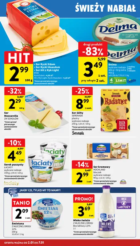 Intermarche - gazetka promocyjna Gazetka od piątku 02.01 do środy 07.01 - strona 22