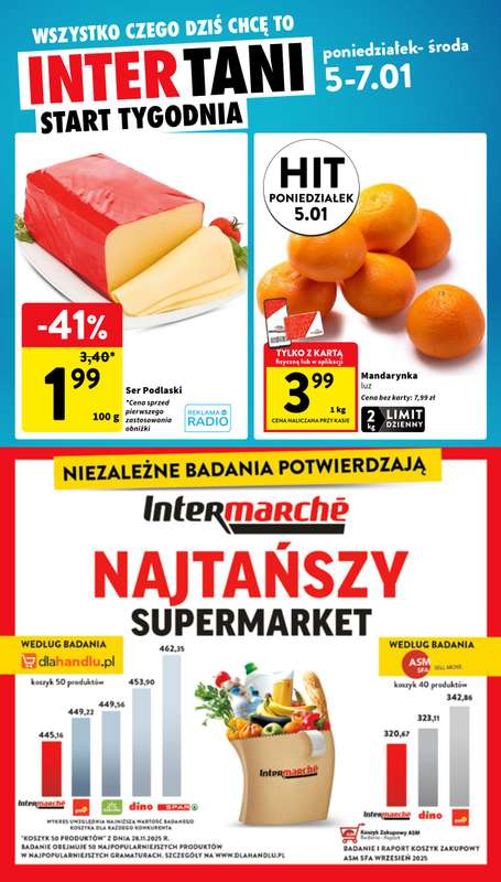 Intermarche - gazetka promocyjna Gazetka od piątku 02.01 do środy 07.01 - strona 47