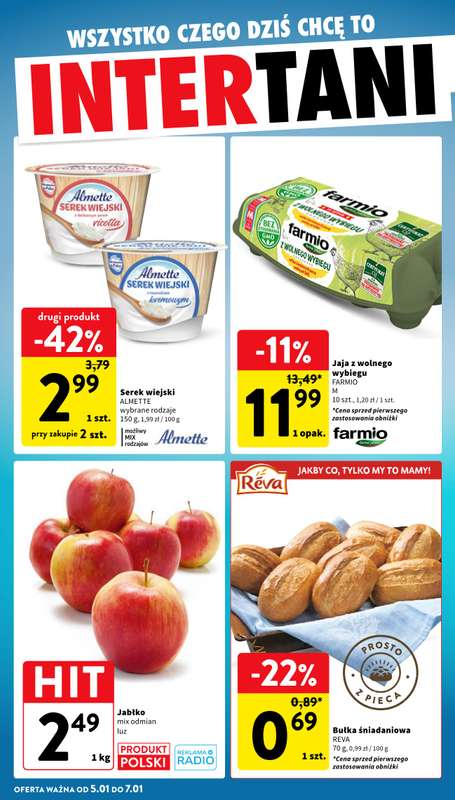 Intermarche - gazetka promocyjna Gazetka od piątku 02.01 do środy 07.01 - strona 45