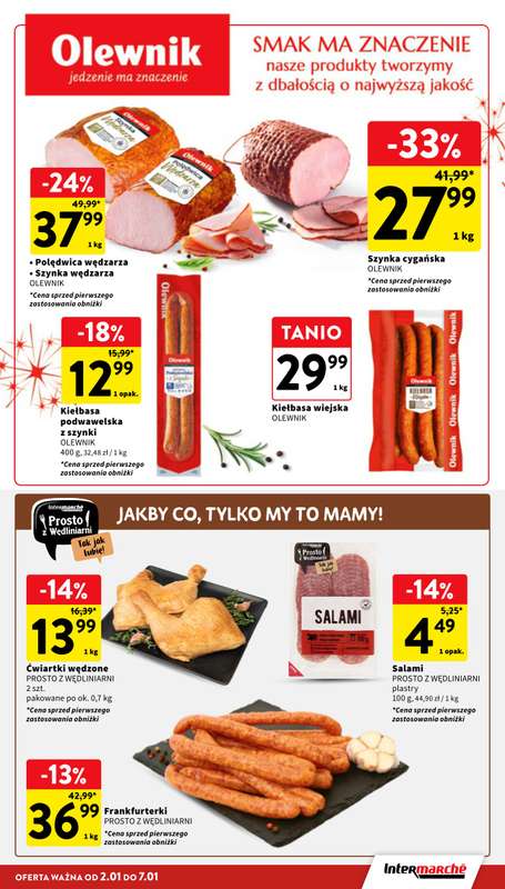 Intermarche - gazetka promocyjna Gazetka od piątku 02.01 do środy 07.01 - strona 15