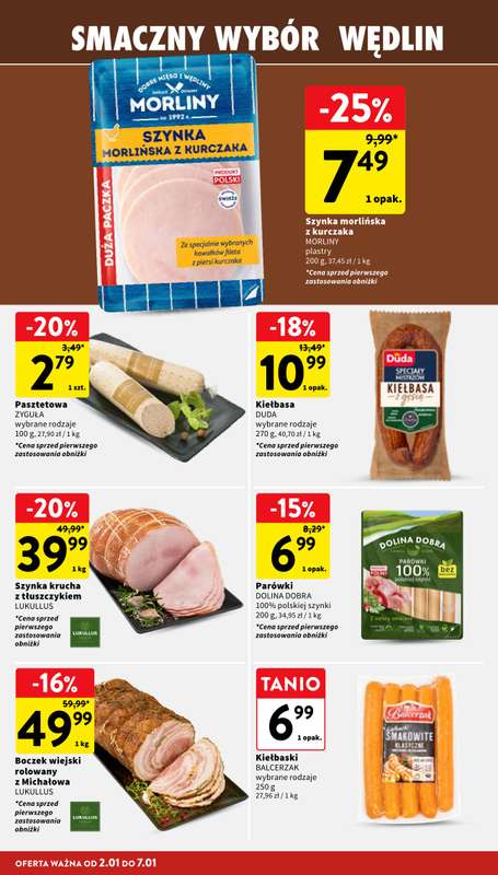 Intermarche - gazetka promocyjna Gazetka od piątku 02.01 do środy 07.01 - strona 14
