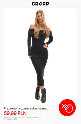 Cropp - gazetka promocyjna Wyprzedaż do -50% | Dla Niej od wtorku 30.12  - strona 2