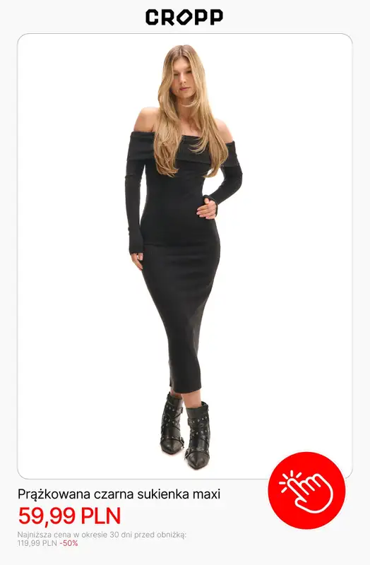 Cropp - gazetka promocyjna Wyprzedaż do -50% | Dla Niej   - strona 2