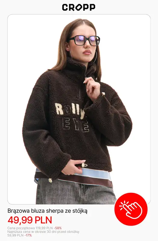 Cropp - gazetka promocyjna Wyprzedaż do -50% | Dla Niej od wtorku 30.12  - strona 9