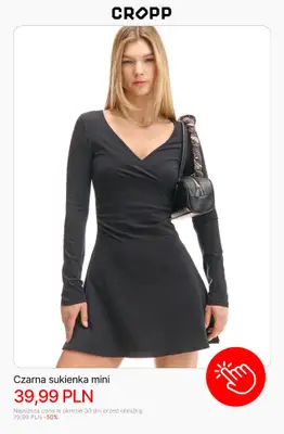 Cropp - gazetka promocyjna Wyprzedaż do -50% | Dla Niej od wtorku 30.12  - strona 6