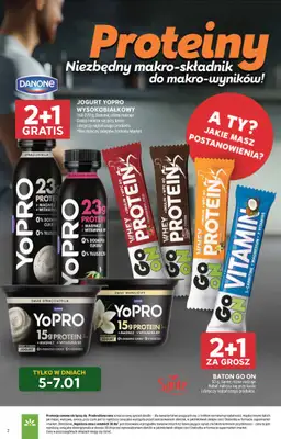 Stokrotka - gazetka promocyjna Gazetka Supermarket od poniedziałku 05.01 do środy 07.01 - strona 2