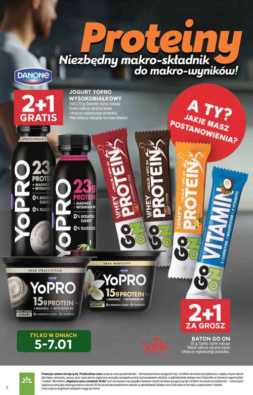 Stokrotka - gazetka promocyjna Gazetka Supermarket od poniedziałku 05.01 do środy 07.01 - strona 2