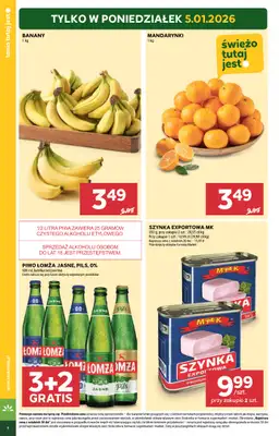 Stokrotka - gazetka promocyjna Gazetka Supermarket od poniedziałku 05.01 do środy 07.01 - strona 6