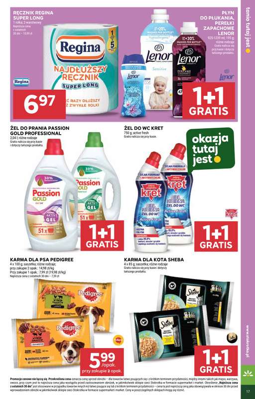 Stokrotka - gazetka promocyjna Gazetka Supermarket od poniedziałku 05.01 do środy 07.01 - strona 17