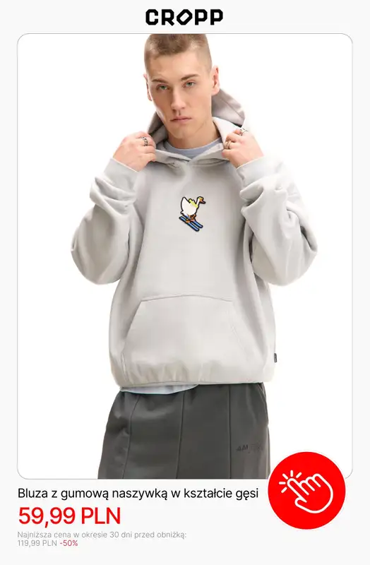 Cropp - gazetka promocyjna Wyprzedaż do -50% | Dla Niego od wtorku 30.12  - strona 8