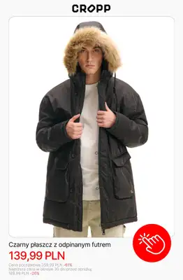 Cropp - gazetka promocyjna Wyprzedaż do -50% | Dla Niego od wtorku 30.12  - strona 4
