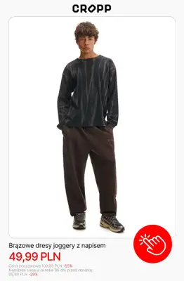 Cropp - gazetka promocyjna Wyprzedaż do -50% | Dla Niego od wtorku 30.12  - strona 3