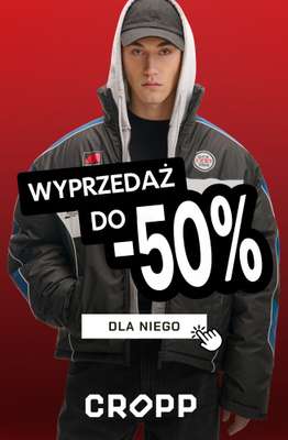 Cropp - gazetka promocyjna Wyprzedaż do -50% | Dla Niego od wtorku 30.12 