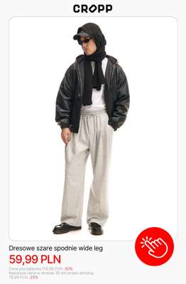 Cropp - gazetka promocyjna Wyprzedaż do -50% | Dla Niego od wtorku 30.12  - strona 5