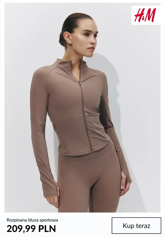 H&M - gazetka promocyjna Odzież fitness od wtorku 30.12  - strona 2