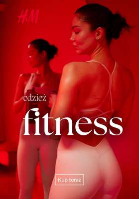 H&M - gazetka promocyjna Odzież fitness od wtorku 30.12 
