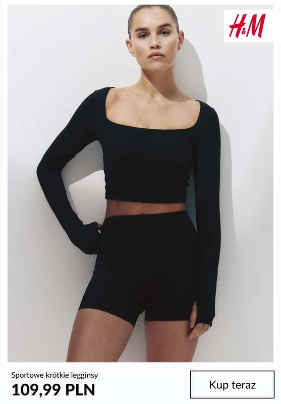 H&M - gazetka promocyjna Odzież fitness od wtorku 30.12  - strona 3