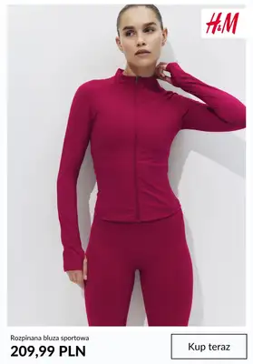 H&M - gazetka promocyjna Odzież fitness od wtorku 30.12  - strona 5