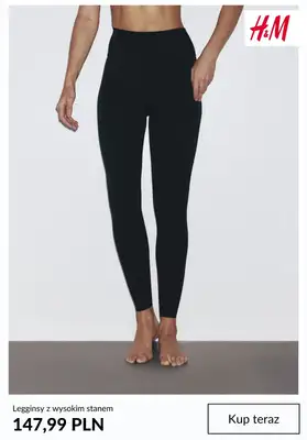 H&M - gazetka promocyjna Odzież fitness od wtorku 30.12  - strona 13