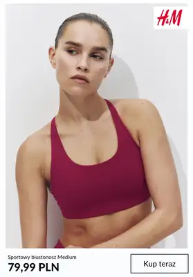 H&M - gazetka promocyjna Odzież fitness od wtorku 30.12  - strona 10